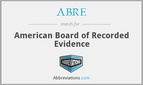 What does ABRE stand for?