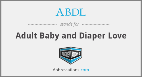 ABDL - Adult Baby and Diaper Love