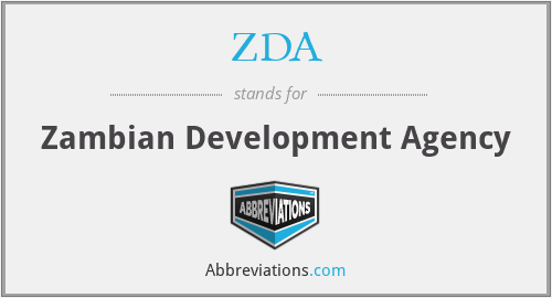 ZDA - Zambian Development Agency