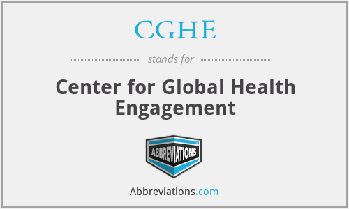 CGHE - Center for Global Health Engagement