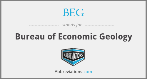BEG - Bureau of Economic Geology
