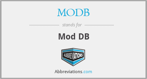 What does MODB stand for?