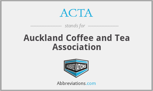 ACTA - Auckland Coffee and Tea Association