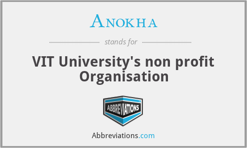 What does ANOKHA stand for?