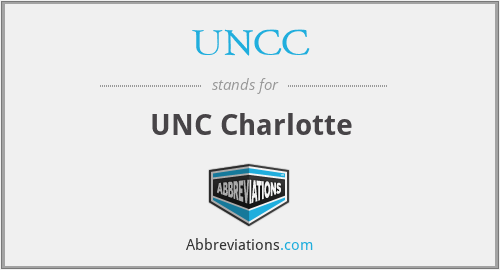 What does UNCC stand for?