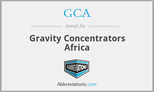 GCA - Gravity Concentrators Africa