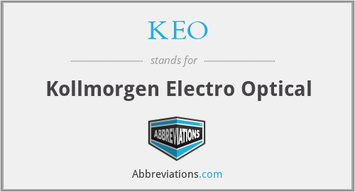 KEO - Kollmorgen Electro Optical