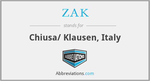 What does Klausen stand for?