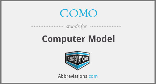 What does COMO stand for?