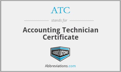 ATC - Accounting Technician Certificate