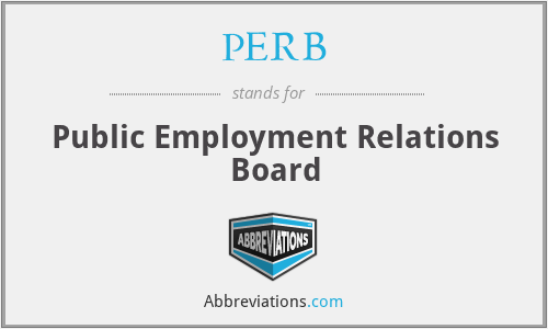 What does PERB stand for?