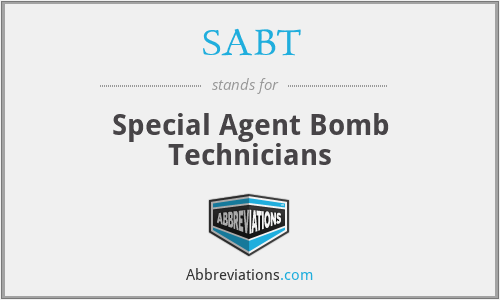 What does SABT stand for?