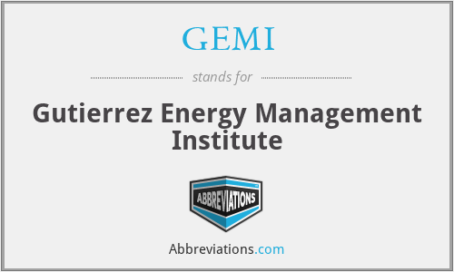 What does GEMI stand for?