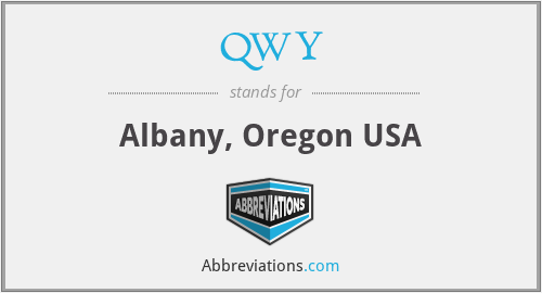 QWY - Albany, Oregon USA