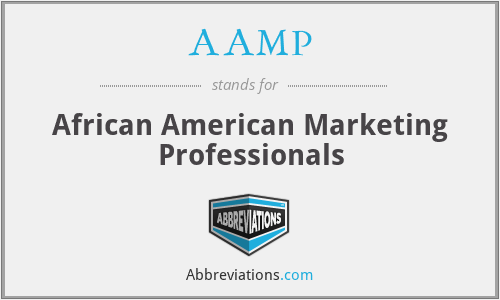 AAMP - African American Marketing Professionals
