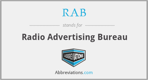 What does RAB stand for?