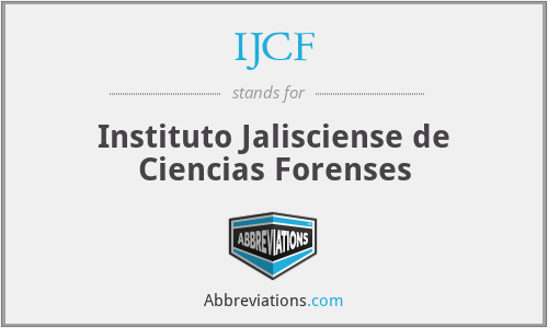 What does IJCF stand for?