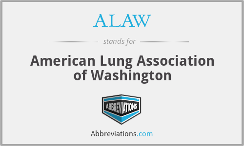 ALAW - American Lung Association of Washington