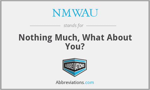 What does NMWAU stand for?