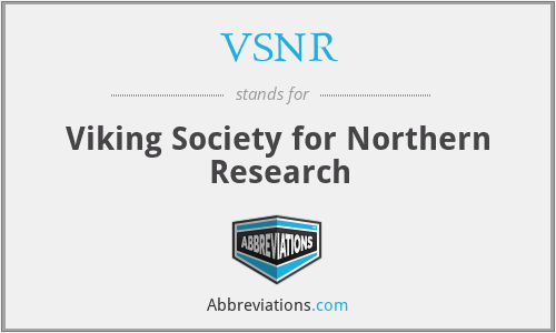 What does VSNR stand for?