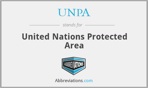 What does UNPA stand for?