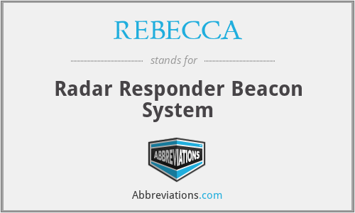 REBECCA - Radar Responder Beacon System