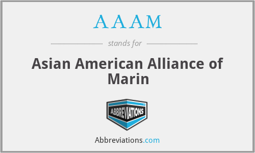 AAAM - Asian American Alliance of Marin