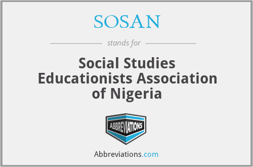 What does SOSAN stand for?