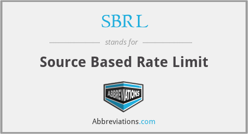 What does SBRL stand for?