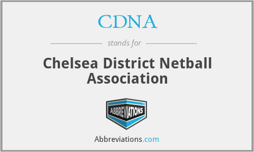 CDNA - Chelsea District Netball Association