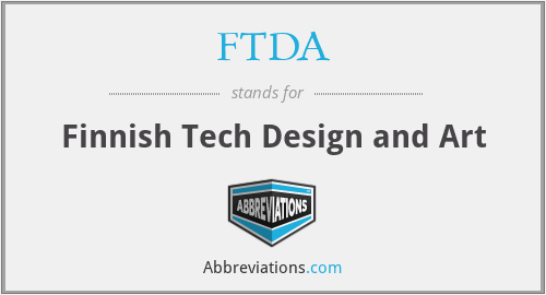 FTDA - Finnish Tech Design and Art