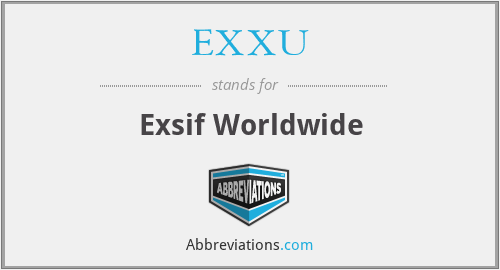 EXXU - Exsif Worldwide