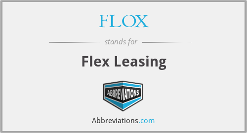 What does FLOX stand for?