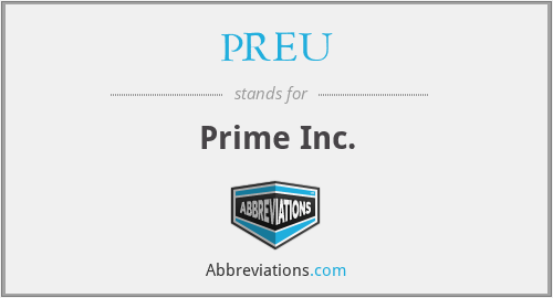 What does PREU stand for?