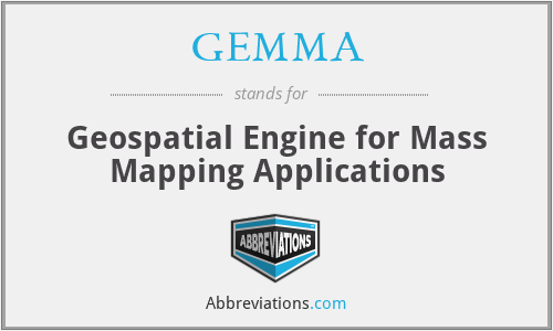 GEMMA - Geospatial Engine for Mass Mapping Applications