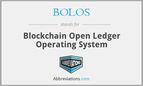 BOLOS - Blockchain Open Ledger Operating System
