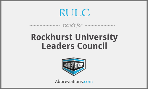 RULC - Rockhurst University Leaders Council