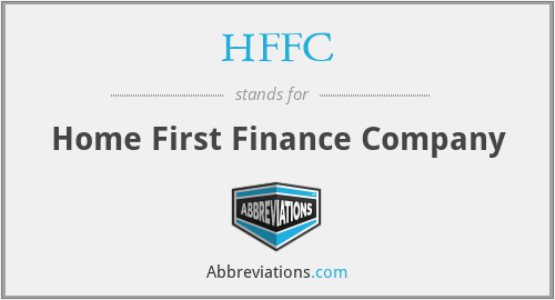 Hffc Home First Finance Company