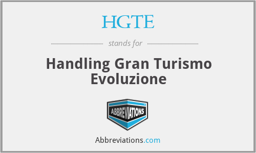 What does HGTE stand for?