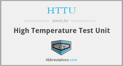 What does HTTU stand for?