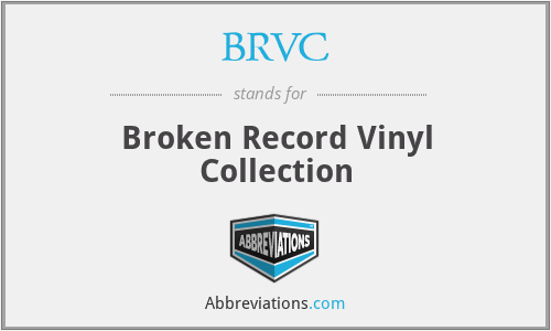 BRVC - Broken Record Vinyl Collection