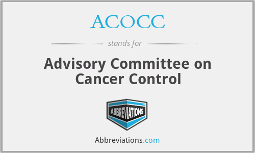 What does ACOCC stand for?