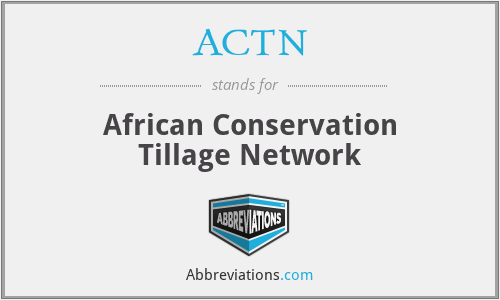 ACTN - African Conservation Tillage Network
