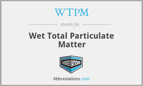 What does WTPM stand for?