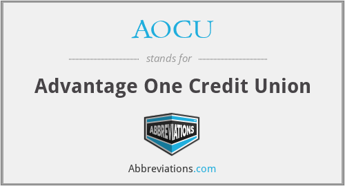 AOCU - Advantage One Credit Union