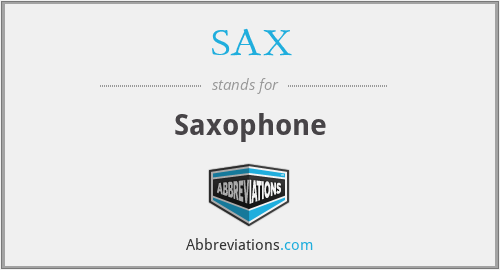 What does SAX. stand for?