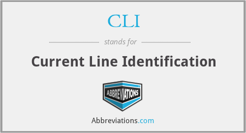 CLI - Current Line Identification