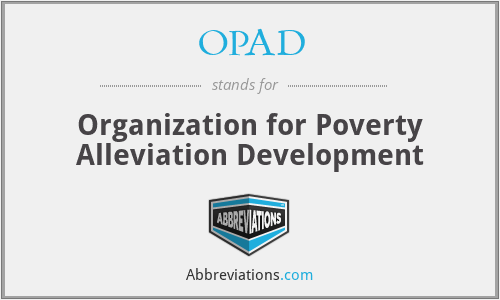 OPAD - Organization for Poverty Alleviation Development