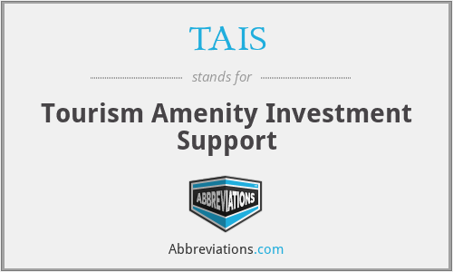 TAIS - Tourism Amenity Investment Support
