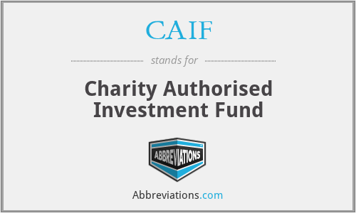 CAIF Charity Authorised Investment Fund